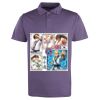 Coolchecker® studded polo Thumbnail