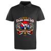 Coolchecker® studded polo Thumbnail